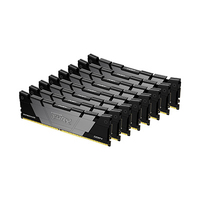 Kingston Technology FURY 256 Go 3200 MT/s DDR4 CL16 DIMM (Kits de 8) Renegade Black
