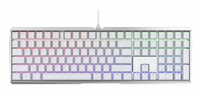 CHERRY MX Board 3.0S klawiatura Gaming USB QZERTY Angielski Biały