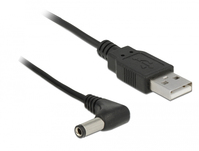 DeLOCK 85588 tápkábel Fekete 1,5 M USB A