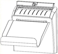 Zebra P1058930-190 nyomtató/szkenner alkatrész Körkivágó 1 db