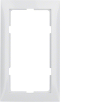 Berker 13098989 Wandplatte/Schalterabdeckung Weiß
