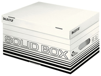 Leitz 61170001 Dateiablagebox Karton Schwarz, Weiß