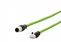METZ CONNECT 142M4D15050 cable de red Verde 5 m Cat5e