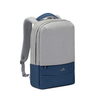 Rivacase 7562 Notebooktasche 39,6 cm (15.6 Zoll) Rucksack Grau, Navy