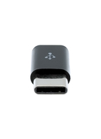 ProXtend USBC-MICROBA tussenstuk voor kabels USB-C USB Micro B Zwart