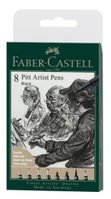 Faber-Castell 167158 viltstift Zwart 1 stuk(s)