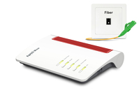 FRITZ!Box 5530 (WITH SFP XGSPON) router inalámbrico Gigabit Ethernet Doble banda (2,4 GHz / 5 GHz) Blanco
