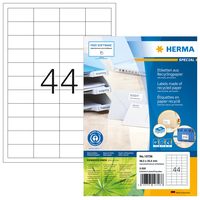 HERMA 10726 printeretiket Wit Zelfklevend printerlabel