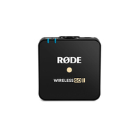 RØDE Wireless GO II TX Fekete Csíptethető mikrofon