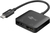 Goobay 60172 USB grafische adapter Zwart