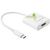 Techly IADAP USB31-HDMI60 Adaptador gráfico USB 3840 x 2160 Pixeles Blanco