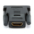 Gembird A-HDMI-DVI-2 csatlakozó átlakító Fekete