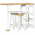 Homcom 835-522 kitchen/dining room furniture set