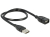 DeLOCK 50cm USB 2.0 USB Kabel 0,5 m USB A Schwarz