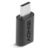 Lindy 41896 tussenstuk voor kabels USB-C Micro-B Zwart