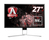 AOC AGON 1 AG271QX Computerbildschirm 68,6 cm (27") 2560 x 1440 Pixel Quad HD LED Schwarz, Rot