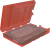 Inter-Tech 88885393 Speicherlaufwerkhülle Suitcase case Kunststoff Rot