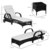 Outsunny 862-010BK outdoor chair Black, White
