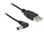 DeLOCK 85588 tápkábel Fekete 1,5 M USB A