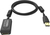 Vision TC 5MUSBEXT+/BL- USB-kabel 5 m USB 2.0 USB A Zwart
