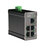 Red Lion 105TX switch No administrado Fast Ethernet (10/100) Negro, Acero inoxidable