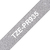 Brother TZE-PR935 Etiketten erstellendes Band Weiß auf Silber