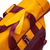 Rivacase 5321 notebook case 39.6 cm (15.6") Backpack Burgundy, Yellow