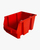 Viso SPACY3R Aufbewahrungsbox Ablageschale Rechteckig Polypropylen (PP) Rot