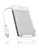 ICY BOX IB-AC703-C Obudowa HDD/SSD Półprzezroczysty, Biały 2.5"