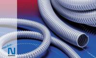 PVC-Spiral-Absaugschlauch, 100-102 mm, grau AIRDUC® PVC 345, mit eingegossener Stahldrahtspirale,