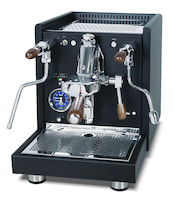Quick Mill Aquila schwarz Siebträgermaschine Espressomaschine