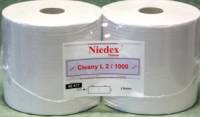 Putzpapier - Rolle Niedex Cleany L/2 1000 (Pack a 2 Rollen)