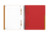 Oxford International A5+ Polypropylen doppelspiralgebundenes Activebook, liniert 6 mm, 80 Blatt, orange, SCRIBZEE® kompatibel