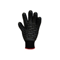 Polyco 8763 Tremor Low Black Anti-Vibration Gloves [Sz 9] - Size 10