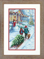 Counted Cross Stitch Kit: Christmas Tradition