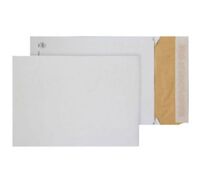 Blake Purely Packaging Padded Gusset Eco Cushion Envelope C4 Peel and Seal 50mm Gusset 140gsm White (Pack 100)