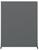 Nobo Impression Pro Desk Divider 800x1000mm Grey