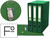 Modulo Liderpapel 3 Archivadores Folio 2 Anillas Mixtas 40Mm Verde