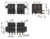 Stiftleiste, 14-polig, RM 3.5 mm, abgewinkelt, schwarz, 713-1427/116-000