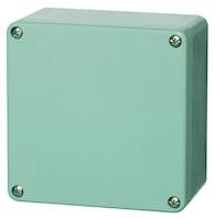Fibox poliészter dobozok P 161609 poliészter (H x Sz x Ma) 160 x 160 x 90 mm, ezüstszürke (RAL 7001)