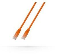 U/UTP CAT5e 1M Orange PVC Unshielded Network Cable, PVC, 4x2xAWG 26 CCA Network Cables
