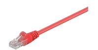 U/UTP CAT5e 2M Red PVC Unshielded Network Cable, PVC, 4x2xAWG 26 CCA Network Cables