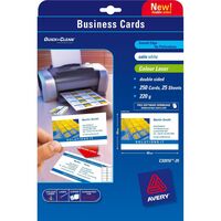 Quick&Clean 85 X 54 Mm (X25) Business Card 250 Pc(S) Inny