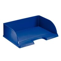 Desk Tray/Organizer Plastic Blue