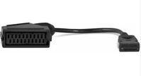 Scart Cable Scart (21-Pin) , Black ,