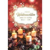 Doppeltext-Weihnachtskarte 22-1104