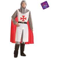 DISFRAZ CABALLERO MEDIEVAL CON CAPA TALLA XL