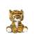 PELUCHE TIGRE SENTADO 30 CM.