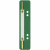Einhängeheftstreifen 35x150mm PP VE=25 Stück grün