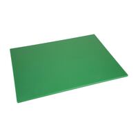Hygiplas Chopping Board in Green - Low Density - 10 x 600 x 450 mm